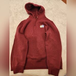 Stussy hoodie maroon color Size S mens